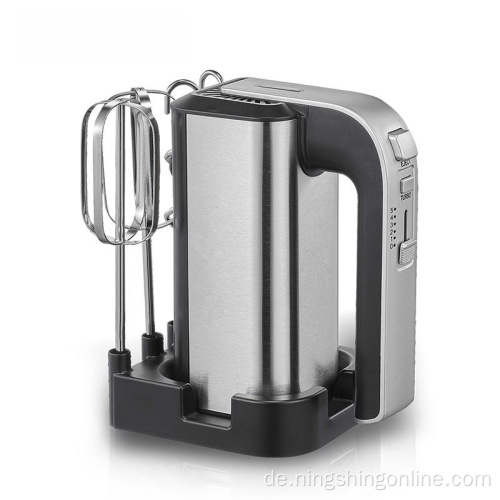 Elektrischer Handmixer mit Aufbewahrungsbasis
